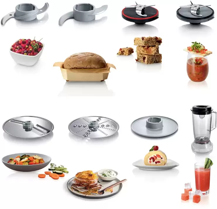 Food processor MultiTalent 3 800 W Black, Brushed stainless steel - Image 2